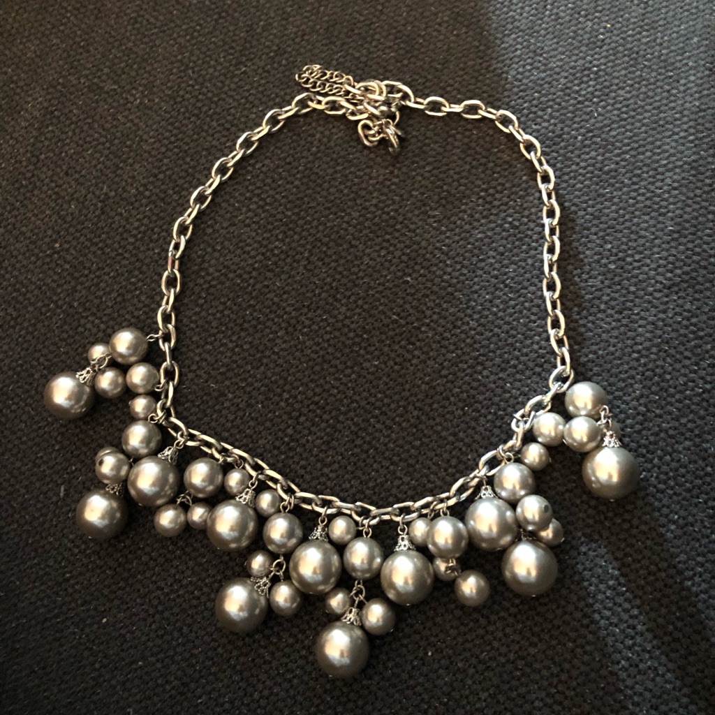 Jewelry Necklace Silver